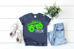 Custom Monster Truck Shirt | Unisex Kids Shirt