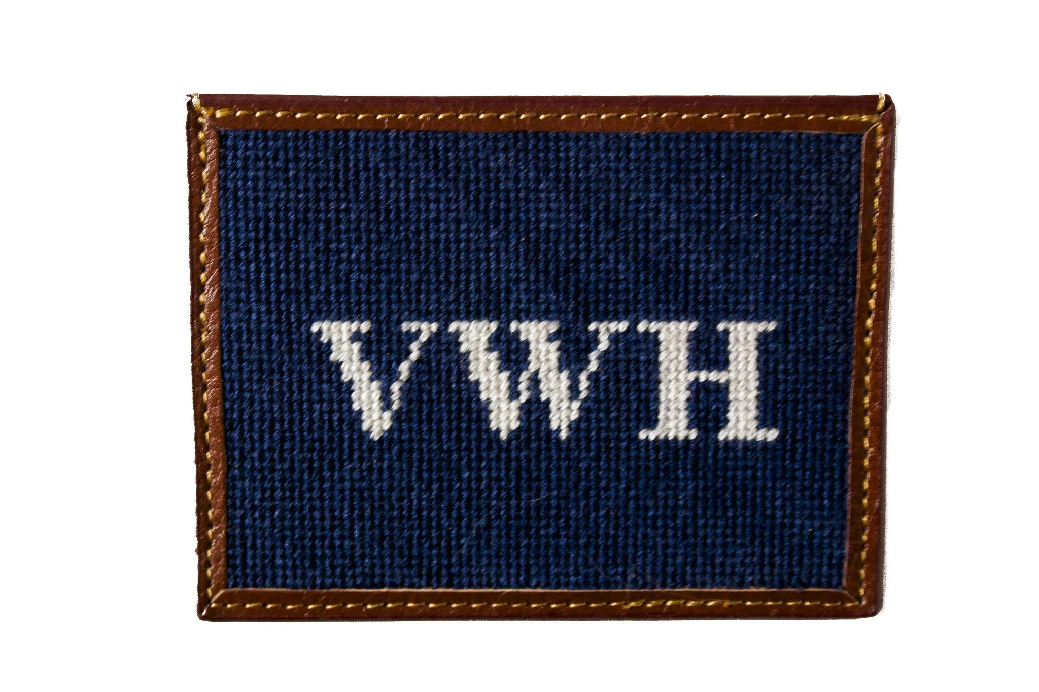 Custom Needlepoint Card Wallet