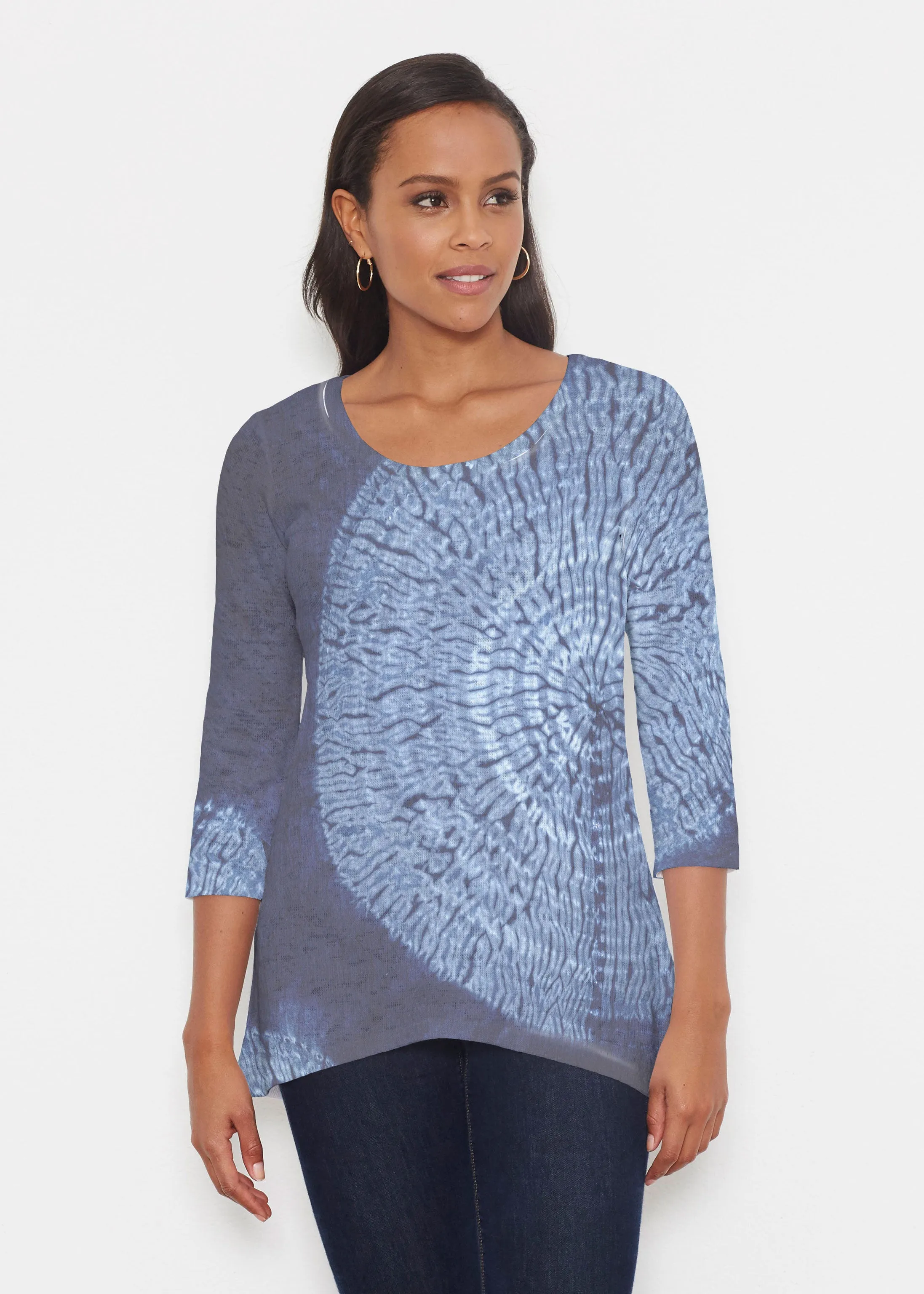 Dandelion Dream (14169) ~ Katherine Hi-Lo Thermal Tunic