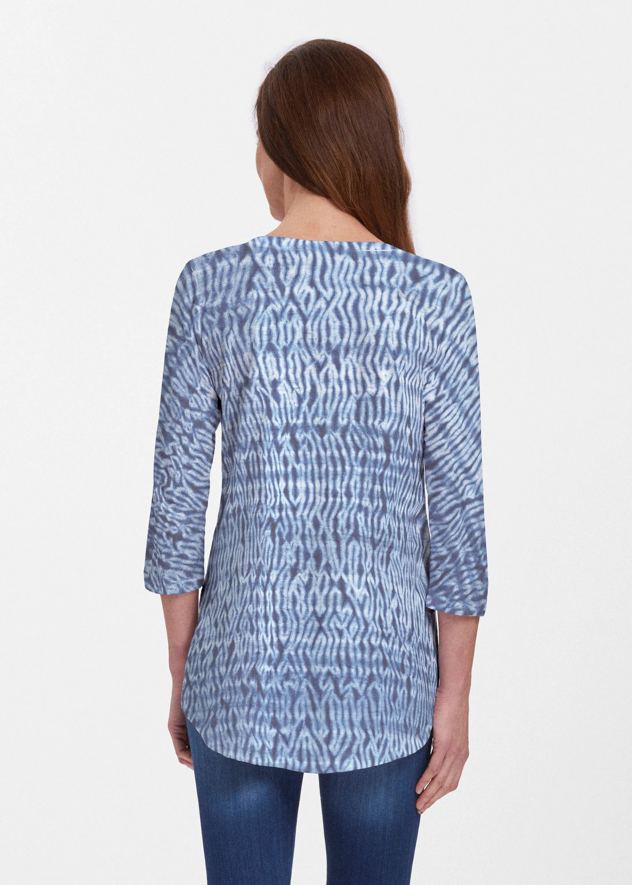 Dandelion Dream (14169) ~ Signature V-neck Flowy Tunic