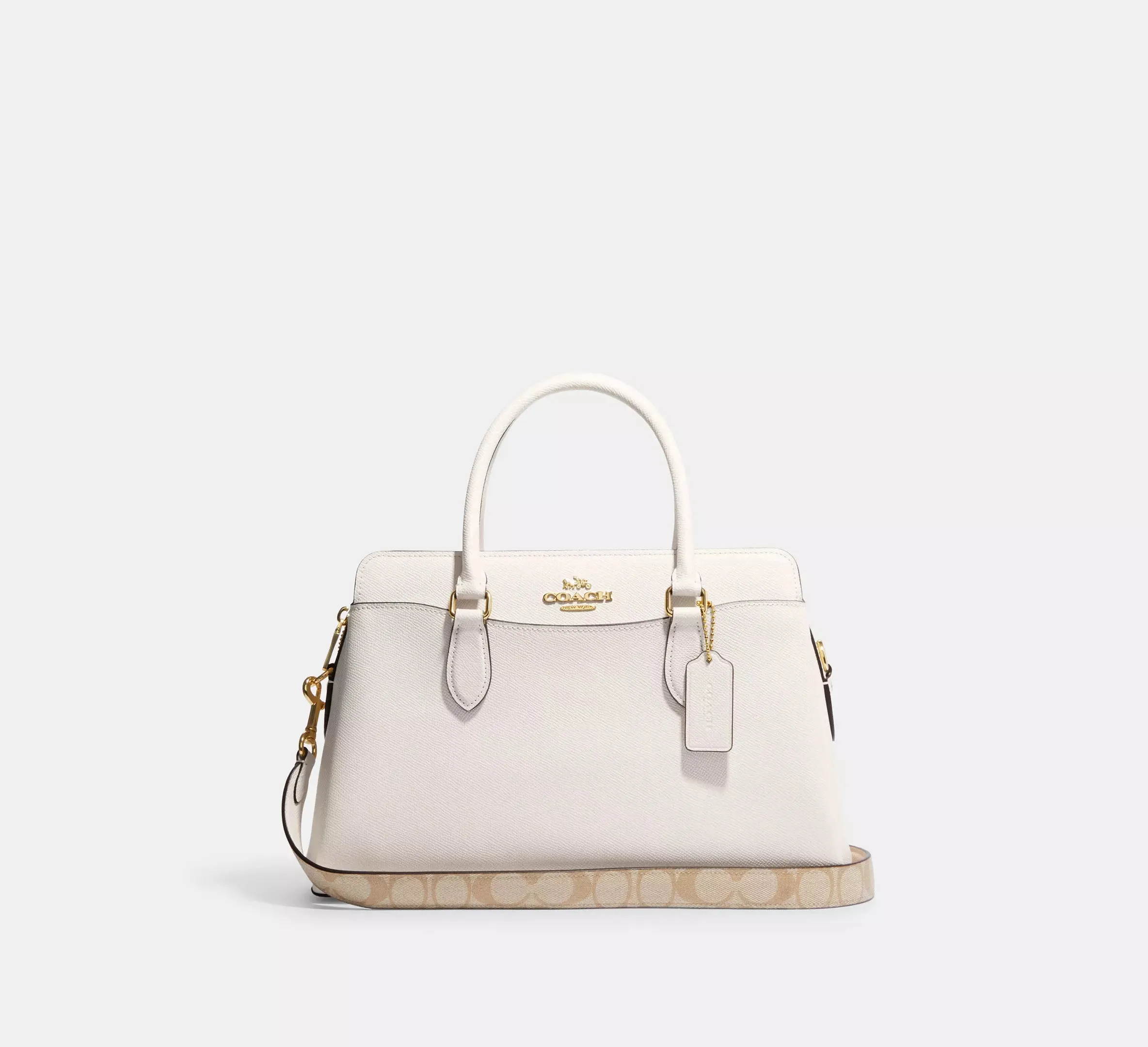 Darcie Carryall Bag With Signature Canvas Detail