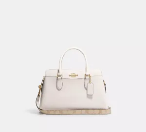 Darcie Carryall Bag With Signature Canvas Detail