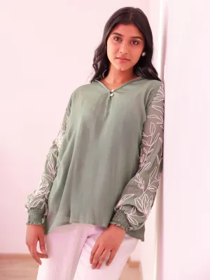 Darcy Top - Sage Green