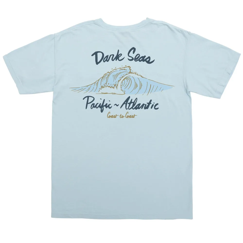 Dark Seas Surf Caster Short Sleeved T Shirt