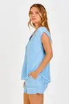 Dear John Yanis Cap Sleeve Top