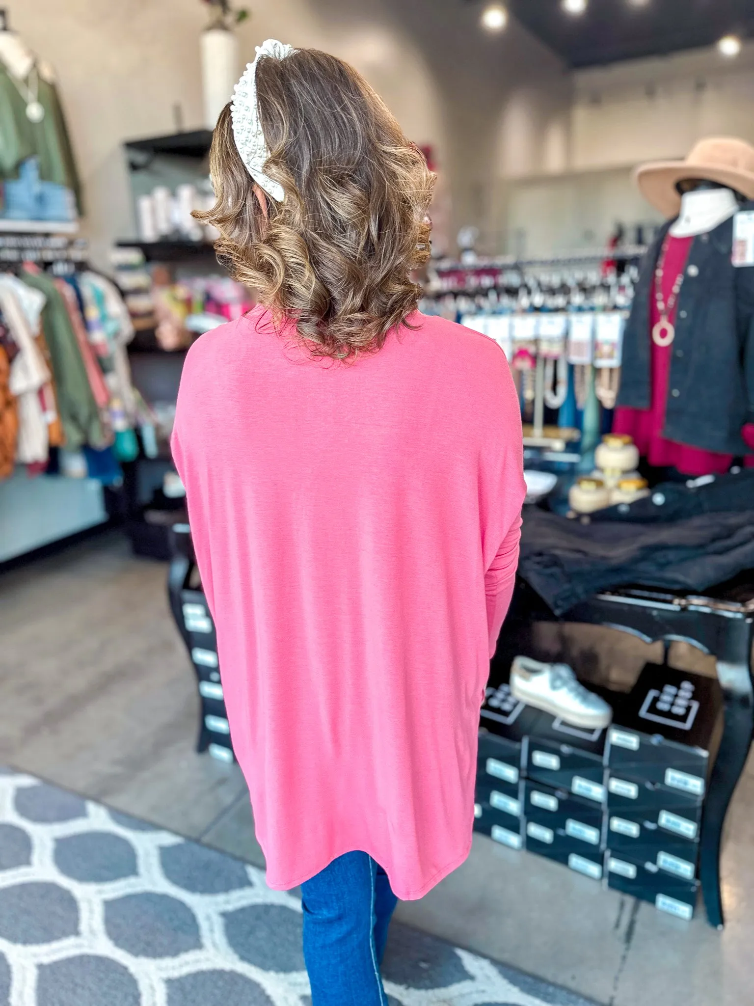 Debbie Drop Shoulder Tunic
