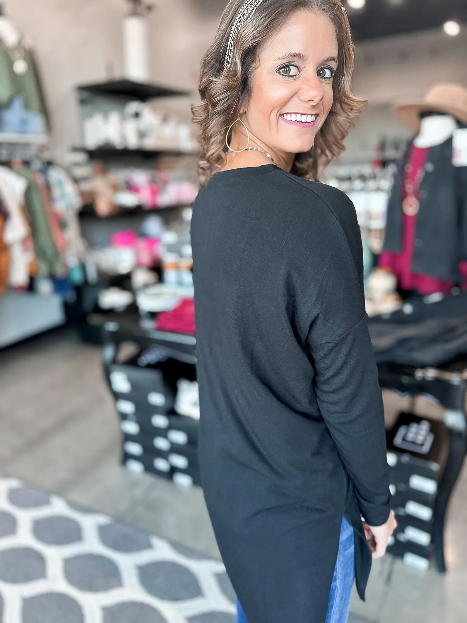 Debbie Drop Shoulder Tunic