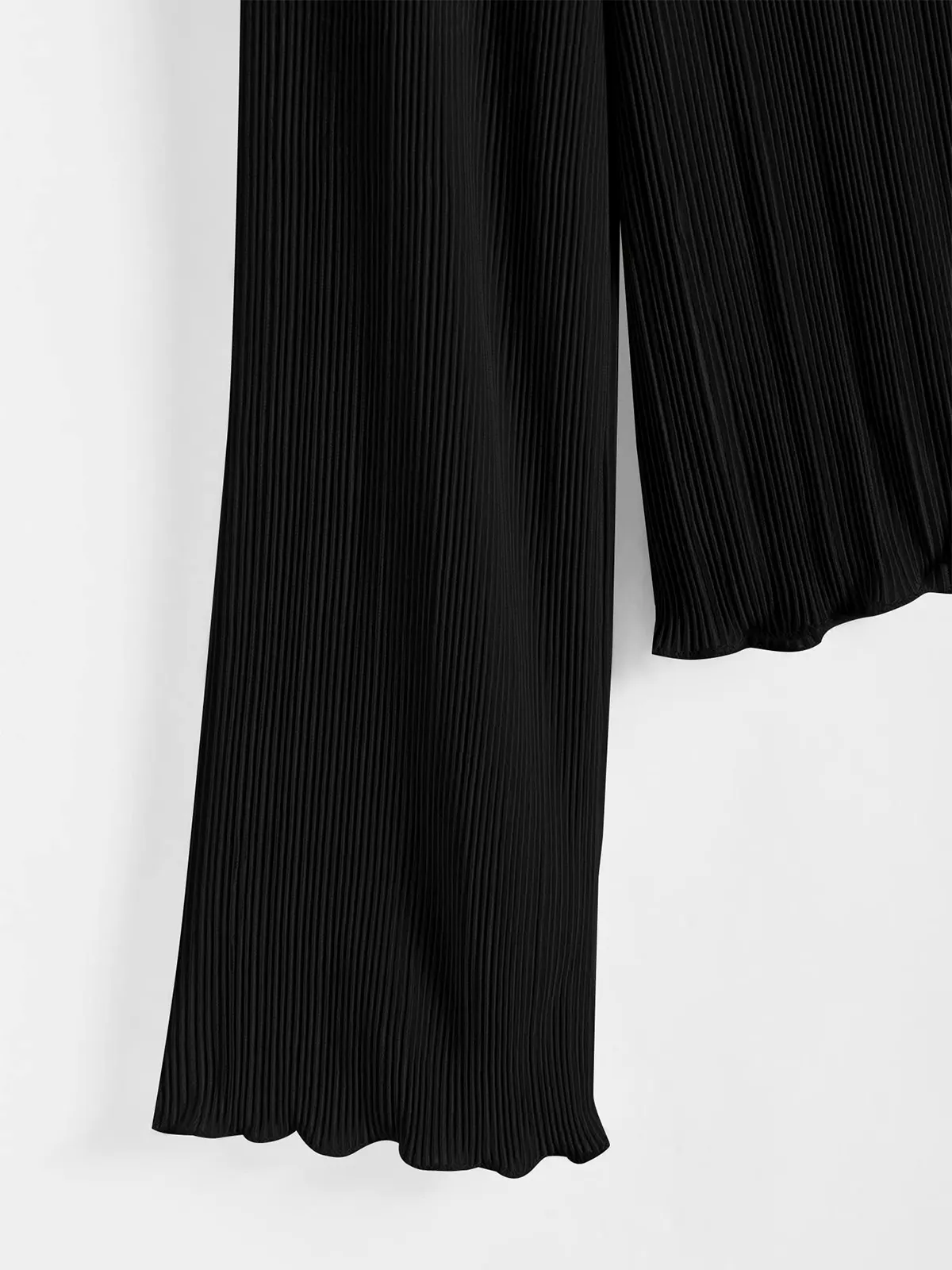 Deep V Neck Tie Front Top