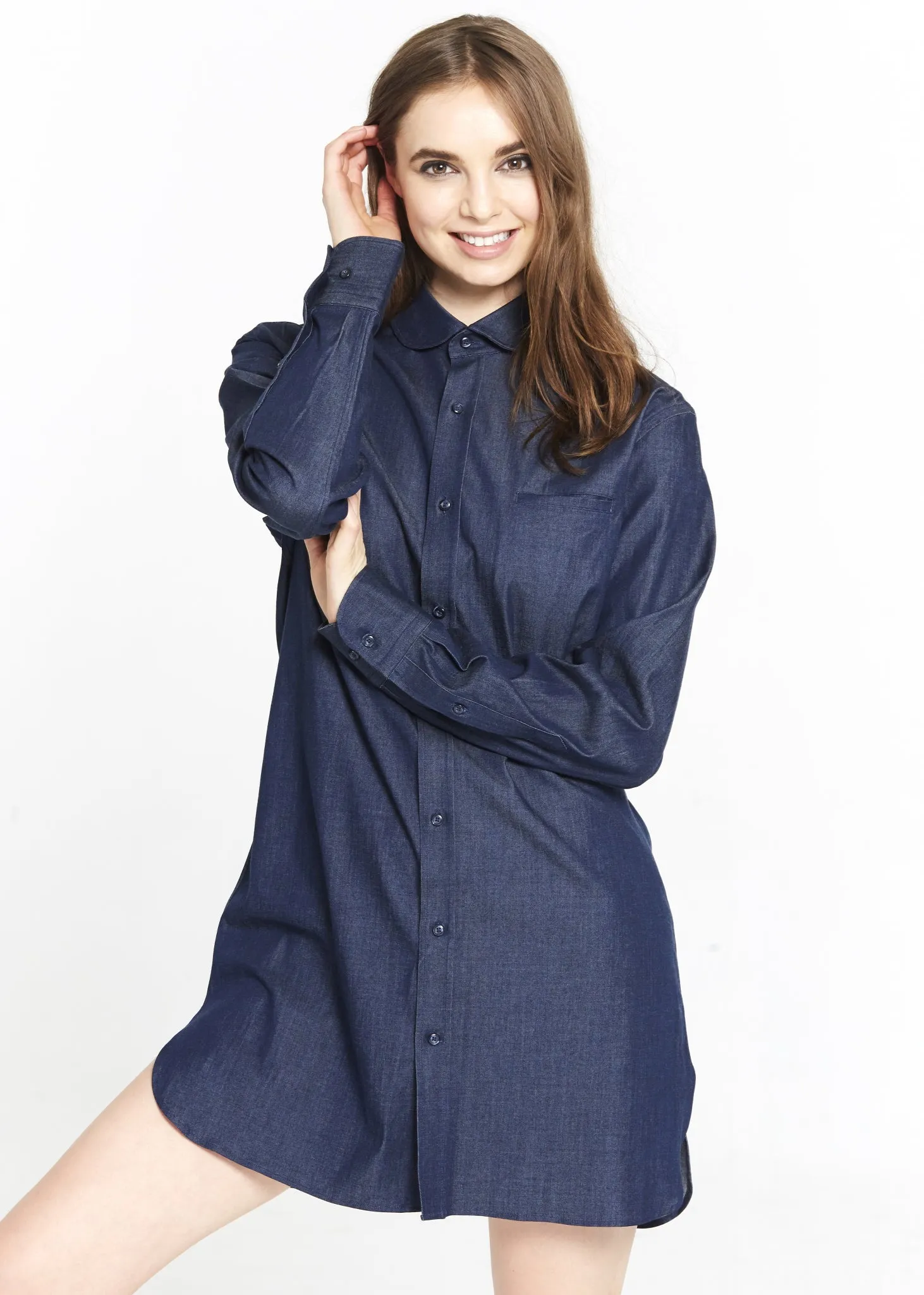 Denim Tunic chest Pocket