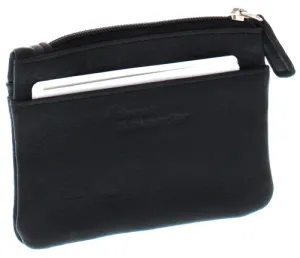 Derek Alexander Unisex Coin Pouch - Black