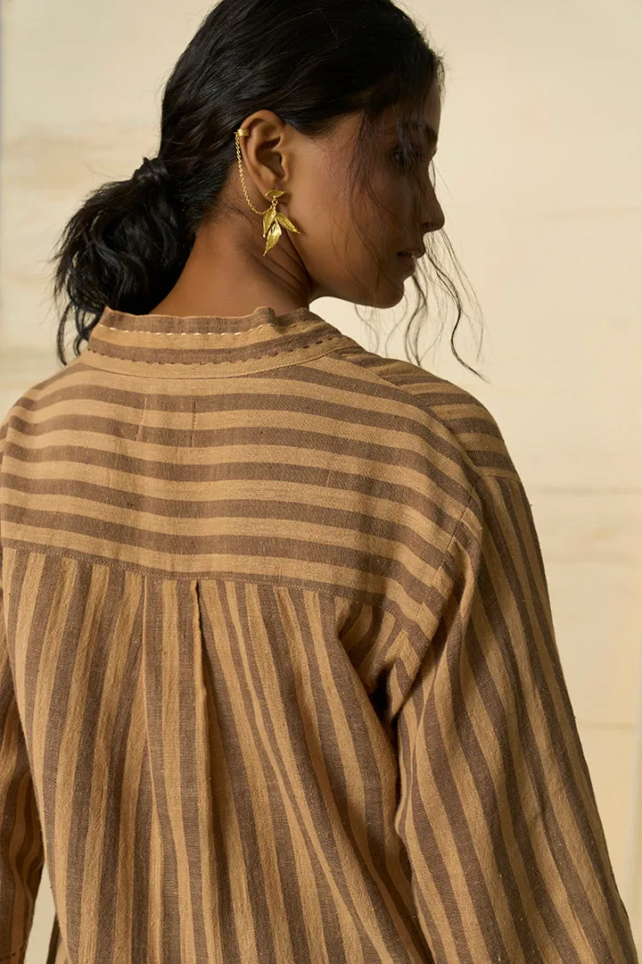 Desert Kala Cotton V Neck Top