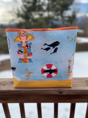 Designer Tote - Girlfriends at Sea