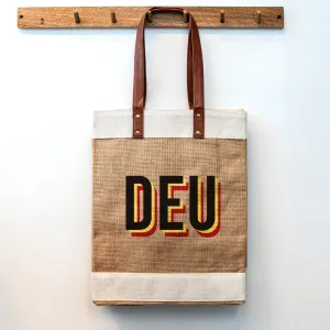 DEU - Natural Tall Tote Bag