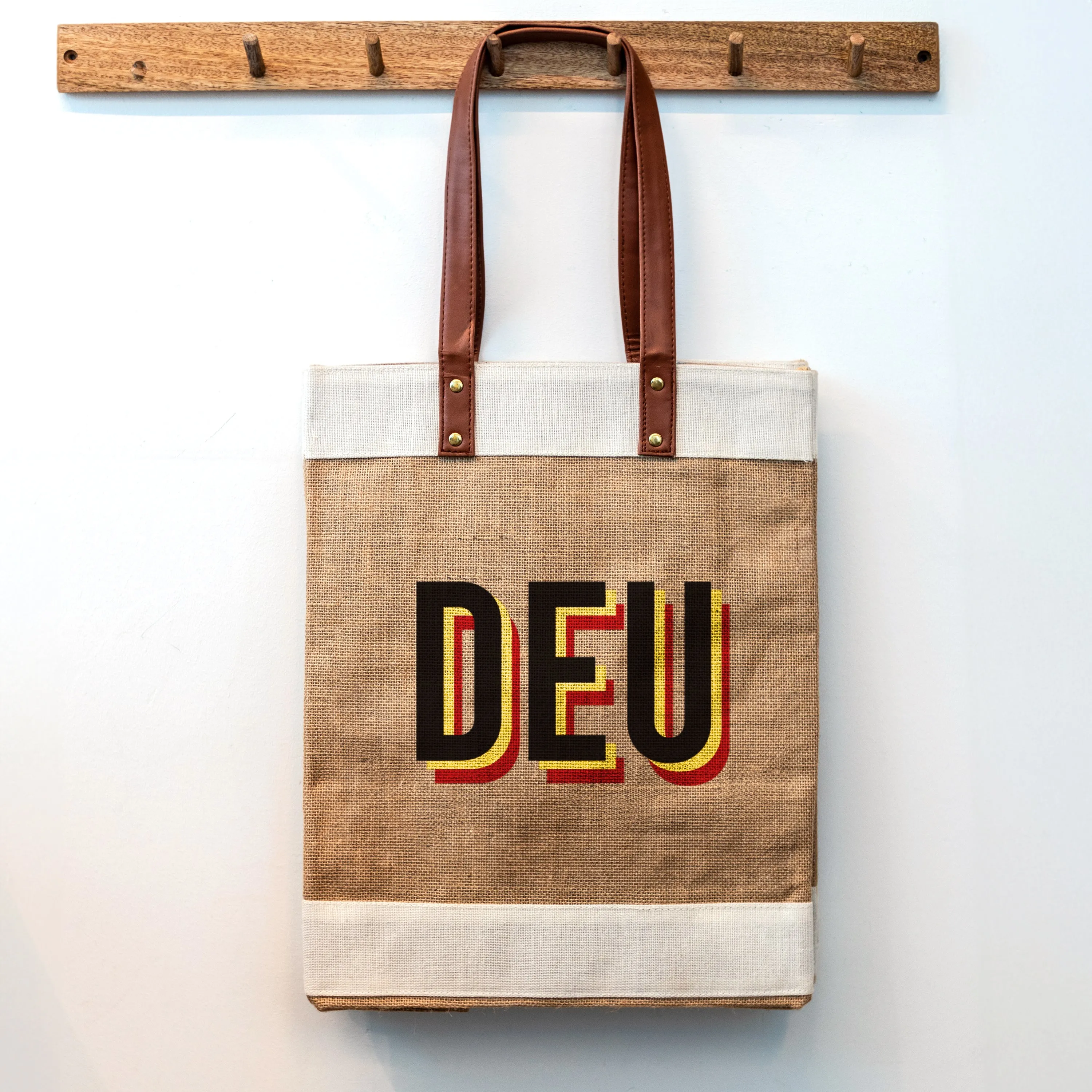 DEU - Natural Tall Tote Bag