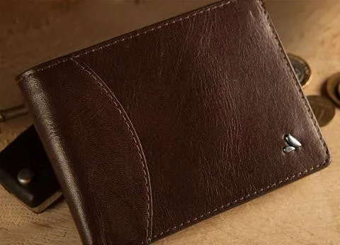 Dollar Leather Wallet