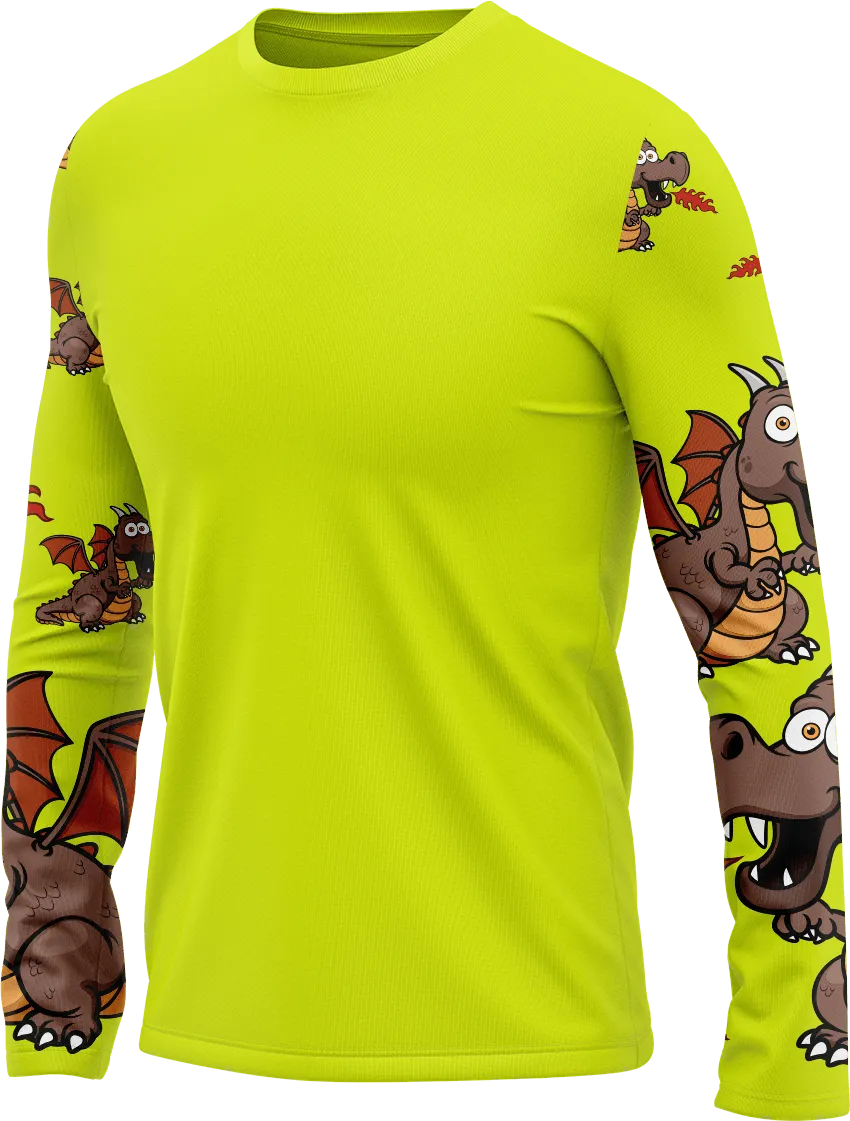 Dopey Dragon Rash Shirt Long Sleeve Clearance