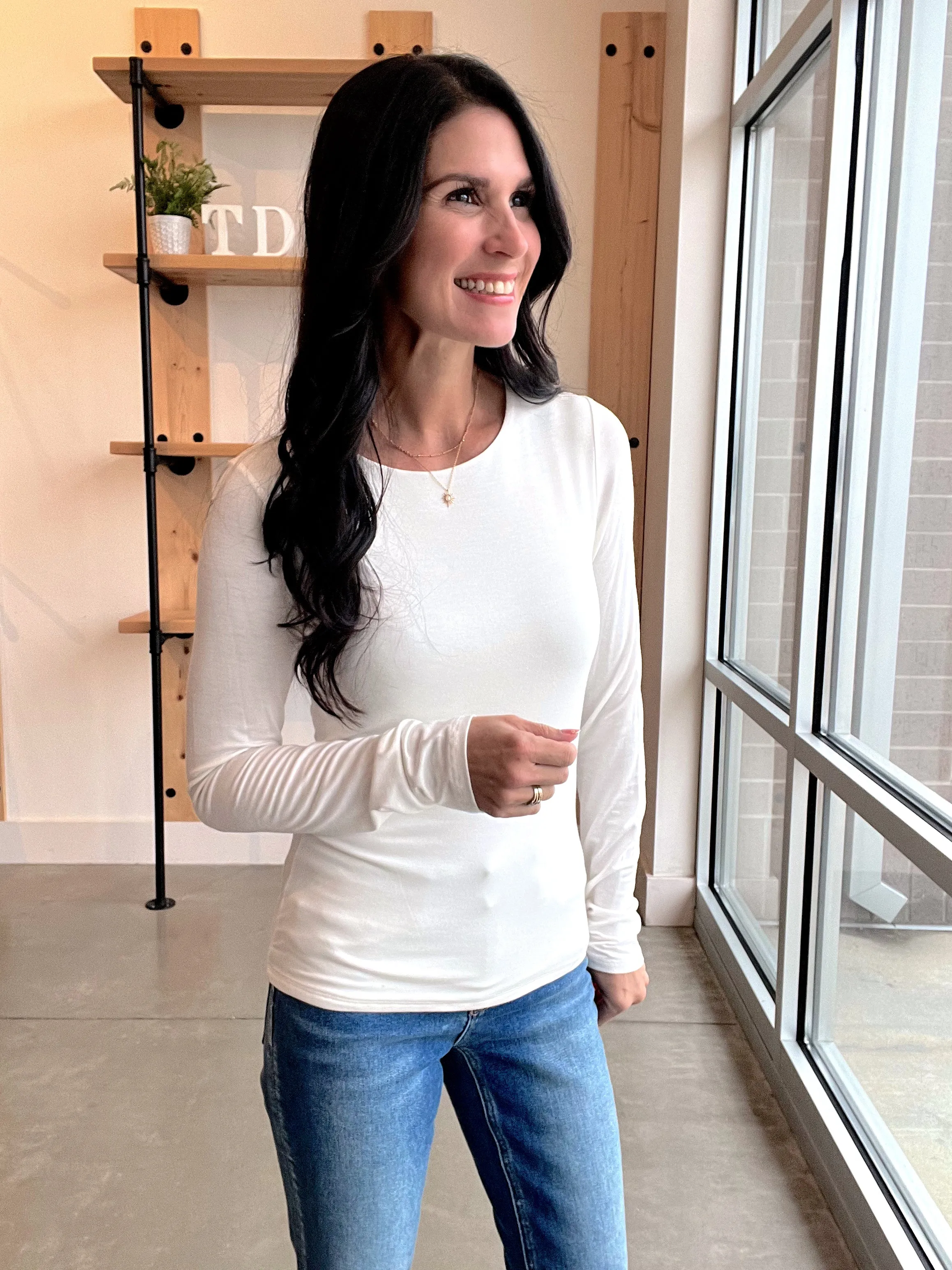 Double Layer Long Sleeve Top