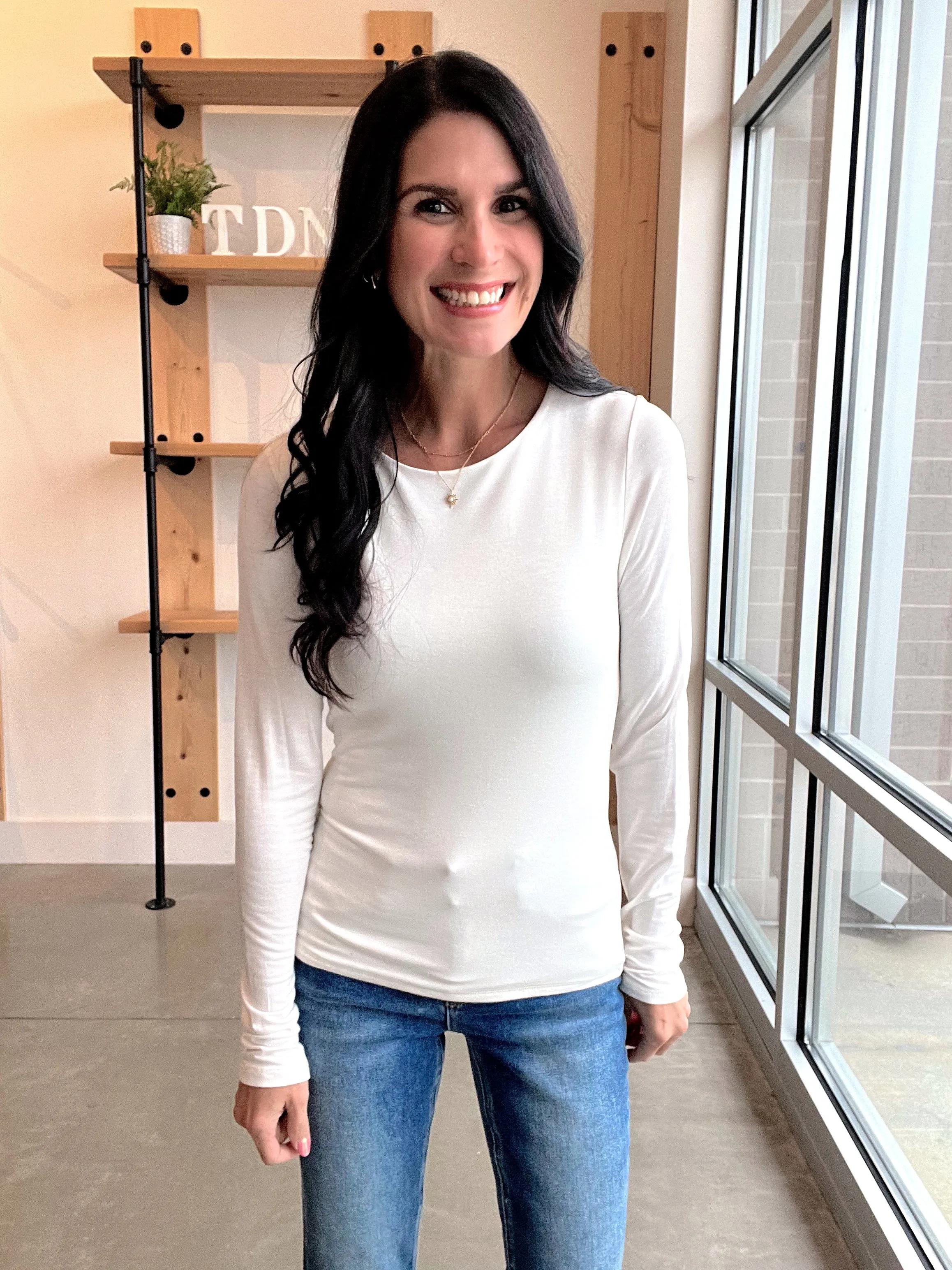 Double Layer Long Sleeve Top