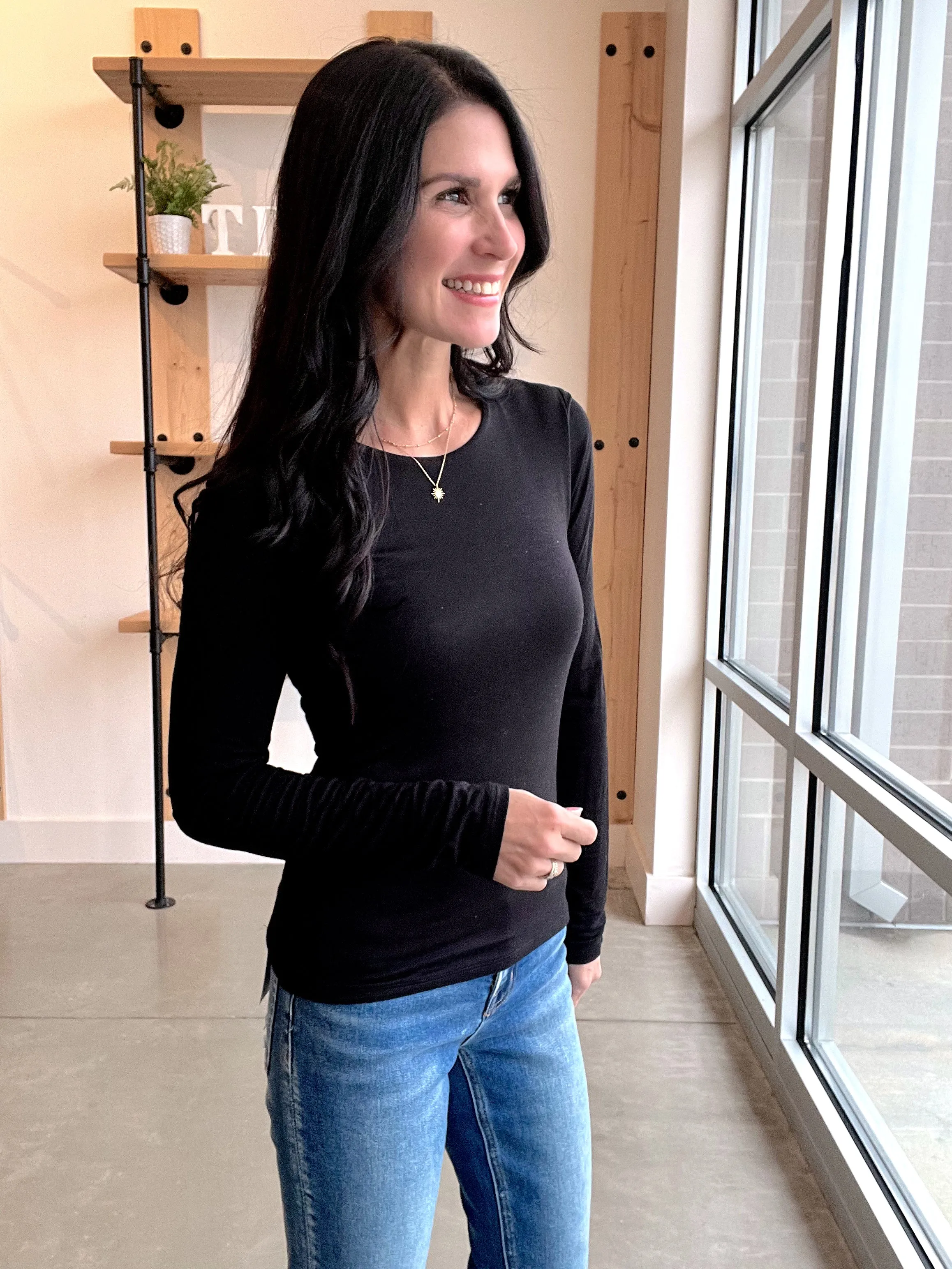 Double Layer Long Sleeve Top