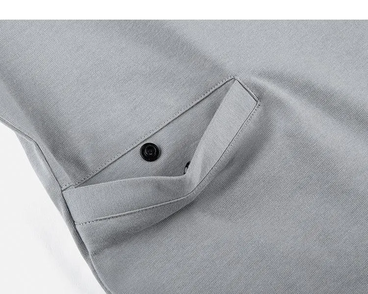 Drawstring Pocket Outdoor T-shirt