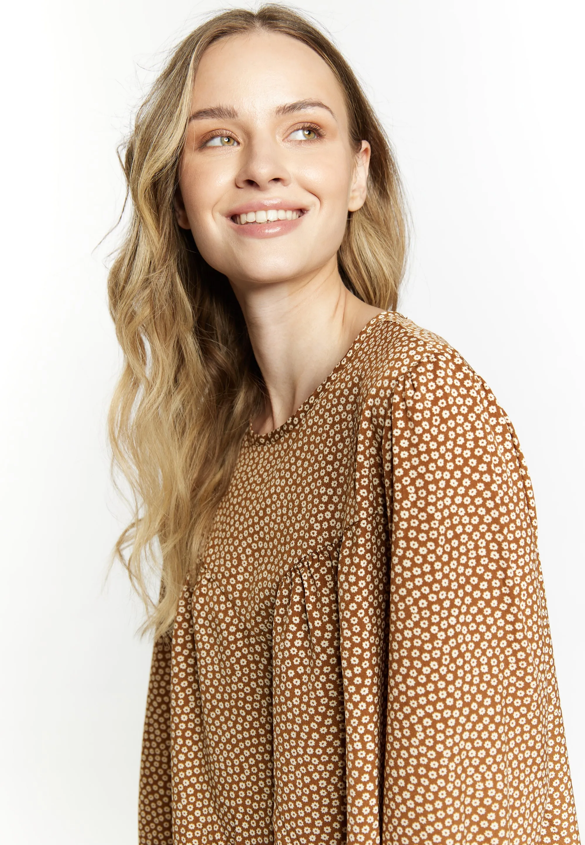 Dreimaster vintage Women's Long Sleeve Blouse