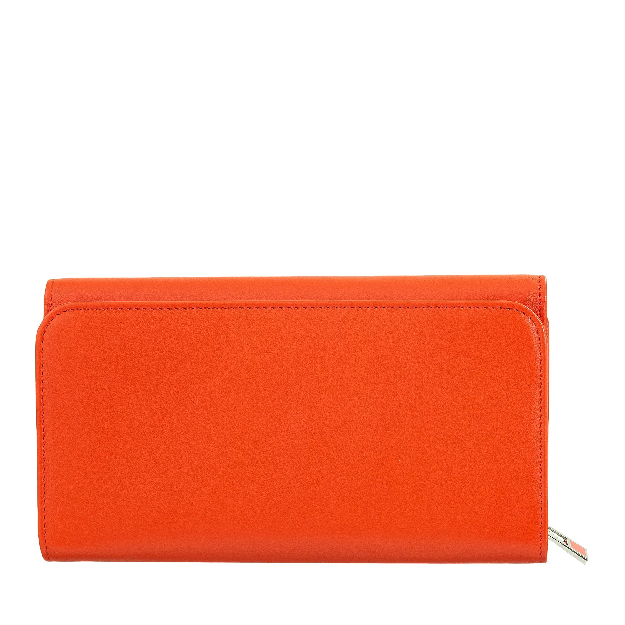 DUDU WORLD WORLD WORLD IN REAL LEATHER, RFID shielded, Portamonete hinge wallets, Multi compartments