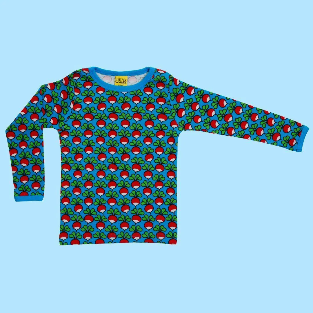 DUNS Radish Hawaiian Blue - Long Sleeve Top
