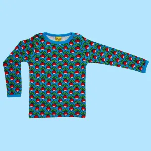 DUNS Radish Hawaiian Blue - Long Sleeve Top