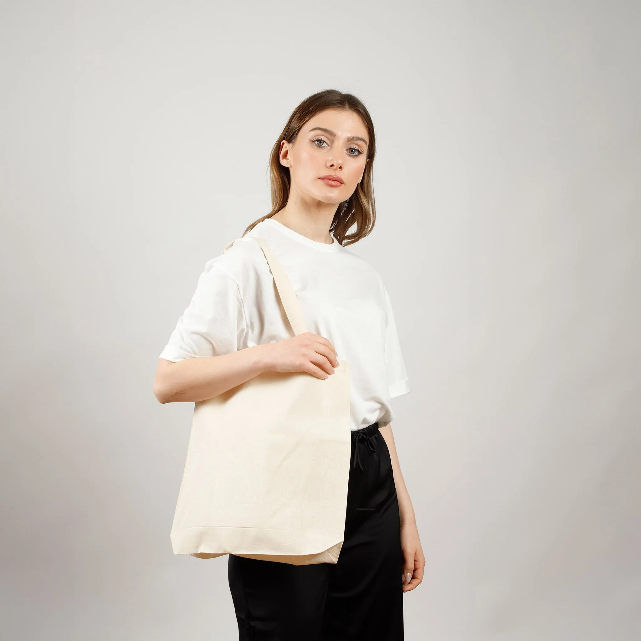 Easy-Carry Cotton Tote