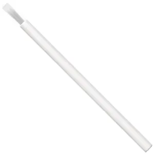 Eco-Friendly Lip Brush with White Paper Handle - 3.43" Long / 50 Pieces Per Bag X 14 Bags = Case of 700 Lip Brushes