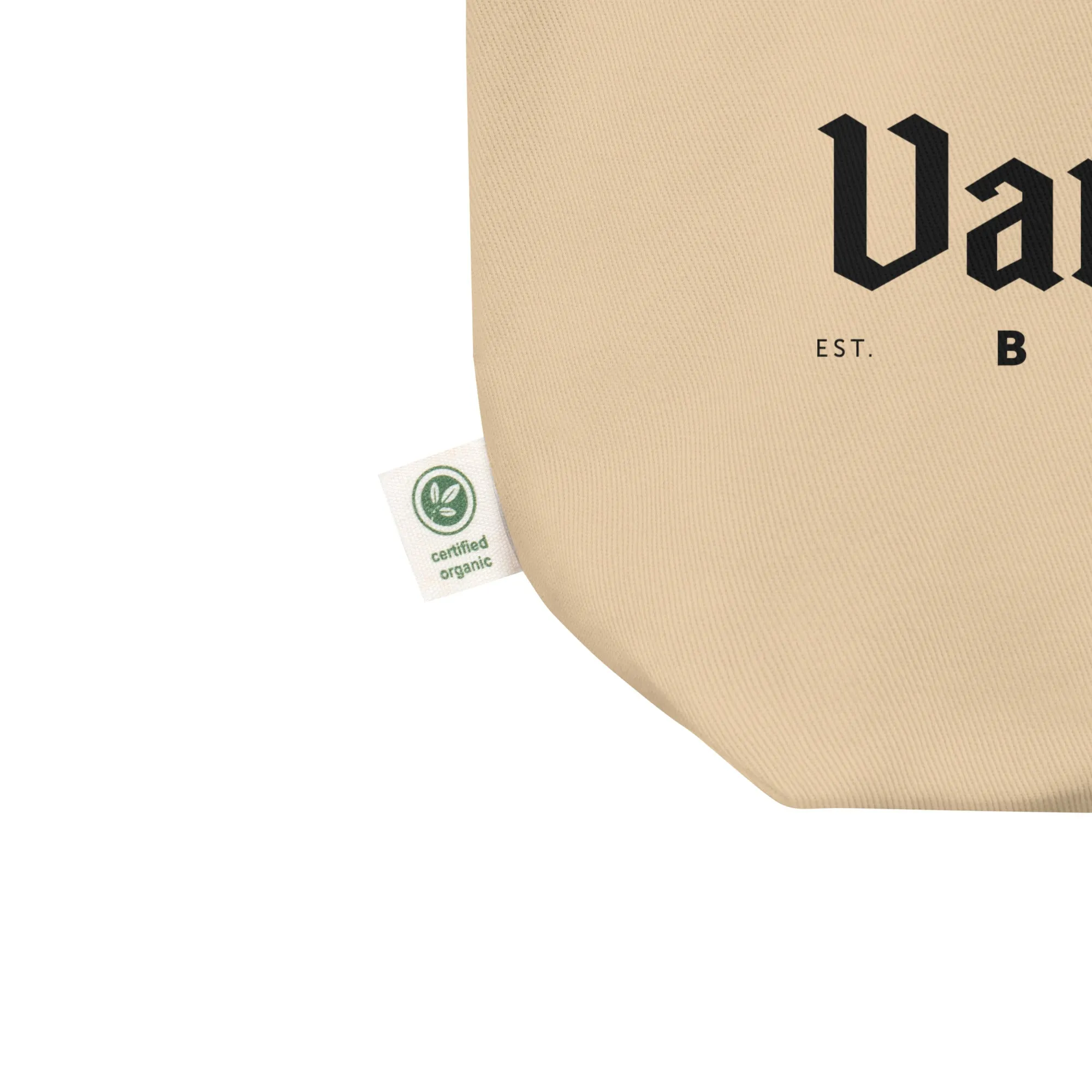 Eco-Friendly Tote Bag | Black Logo