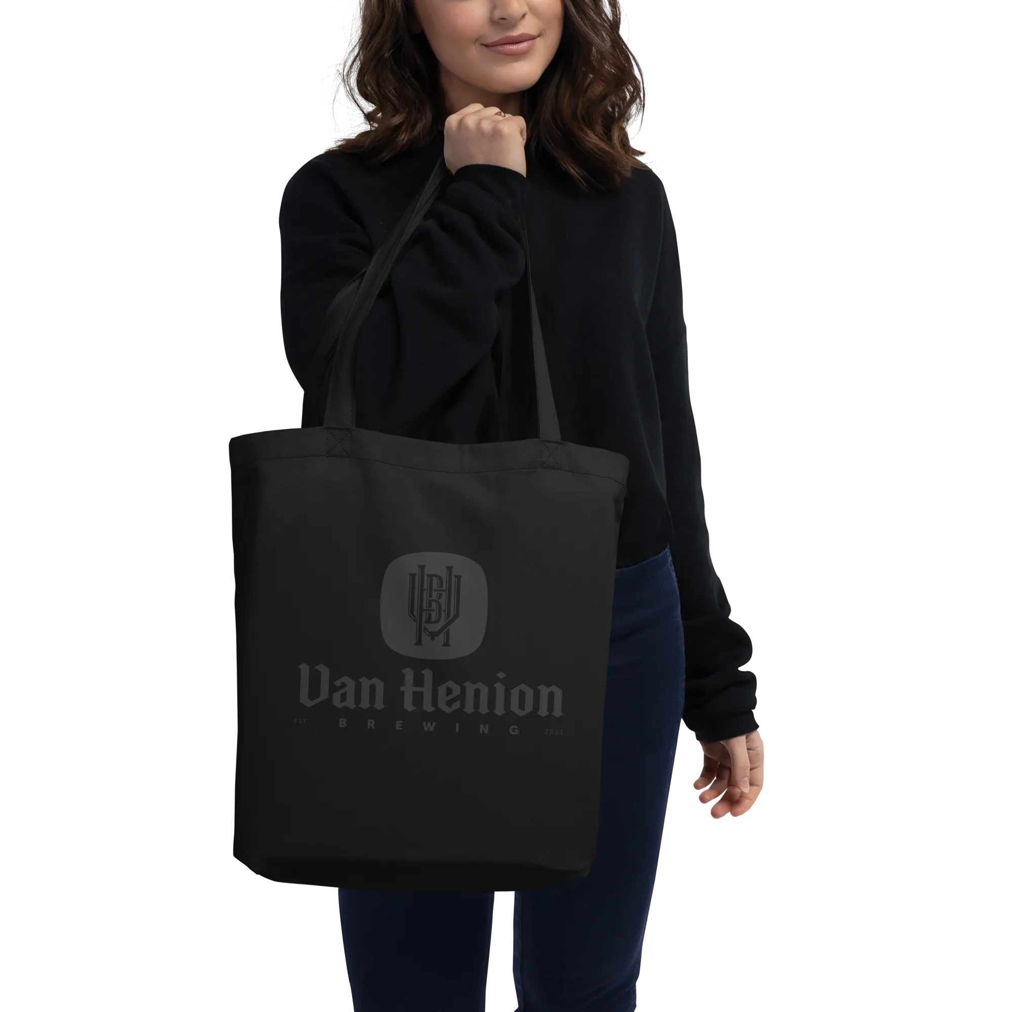 Eco-Friendly Tote Bag | Black Logo