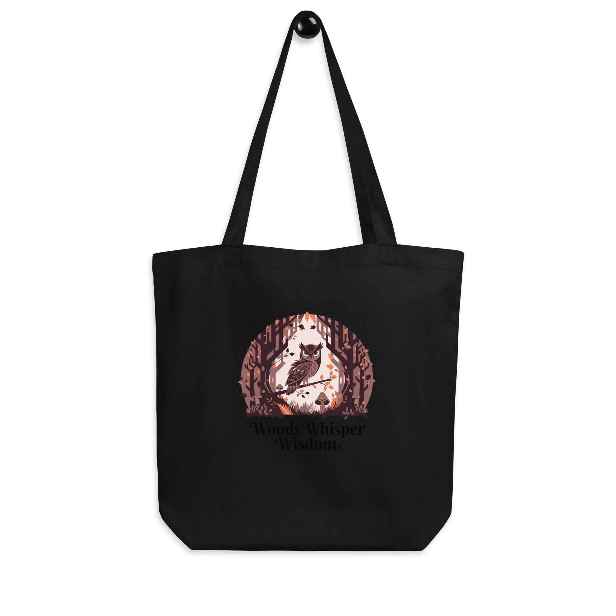 Eco Tote Bag: Owl Themed Sustainable, Stylish, and Ready for Any Adventure