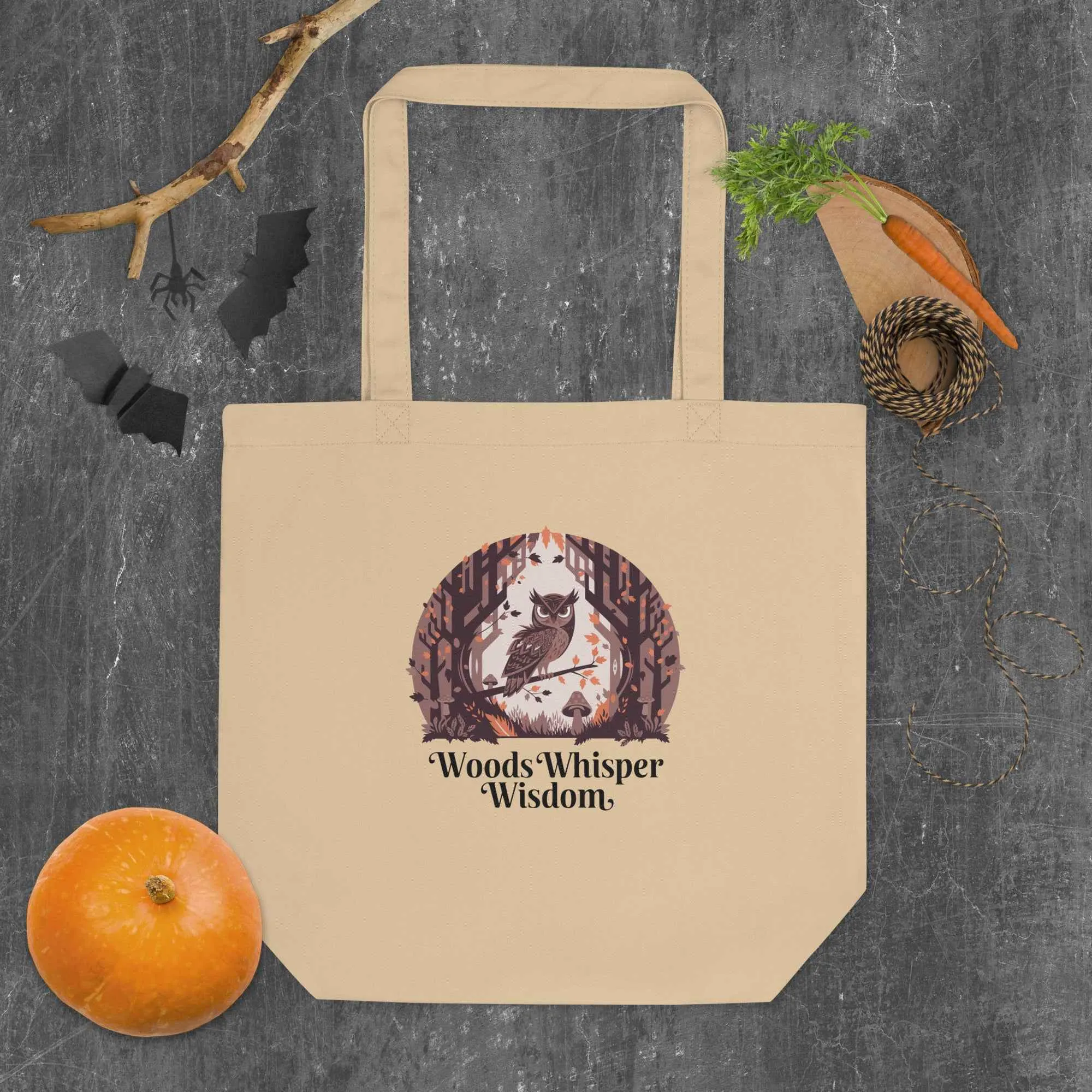 Eco Tote Bag: Owl Themed Sustainable, Stylish, and Ready for Any Adventure