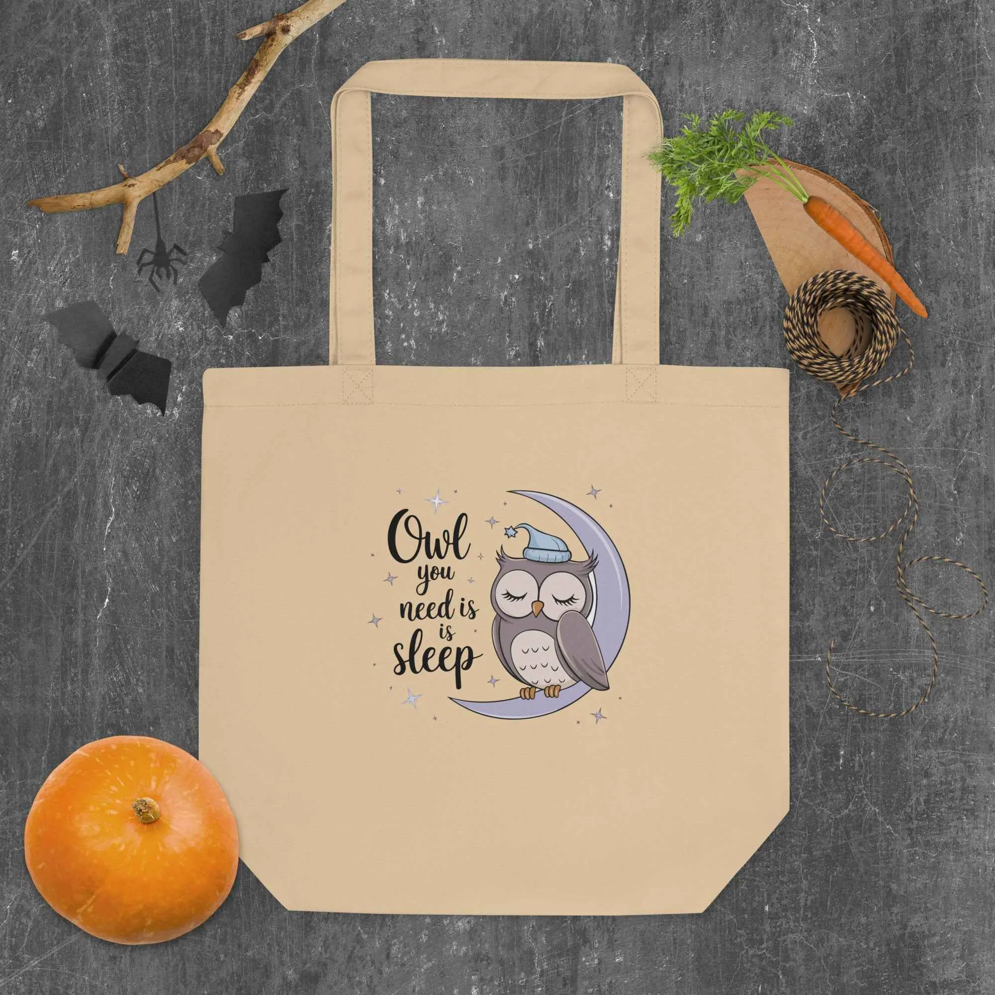 Eco Tote Bag: Owl Themed Sustainable, Stylish, and Ready for Any Adventure