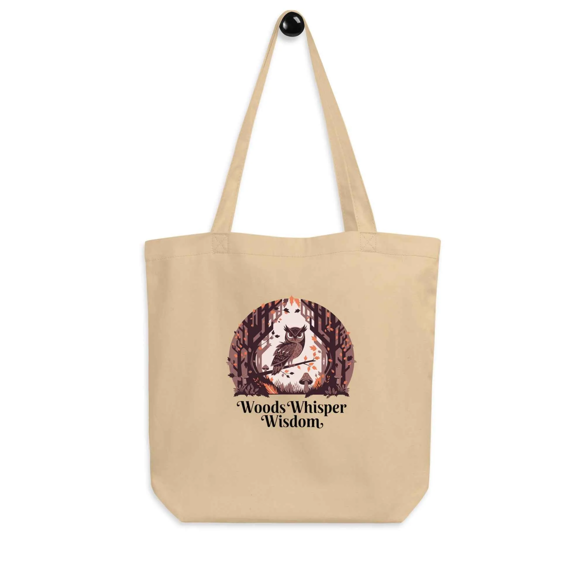 Eco Tote Bag: Owl Themed Sustainable, Stylish, and Ready for Any Adventure