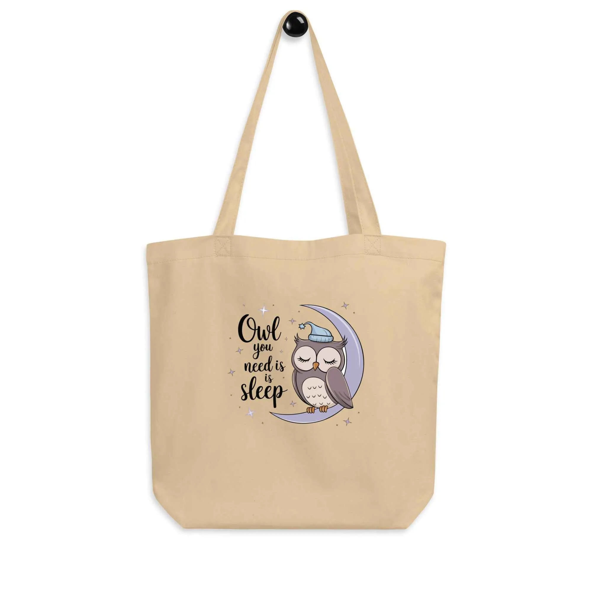 Eco Tote Bag: Owl Themed Sustainable, Stylish, and Ready for Any Adventure