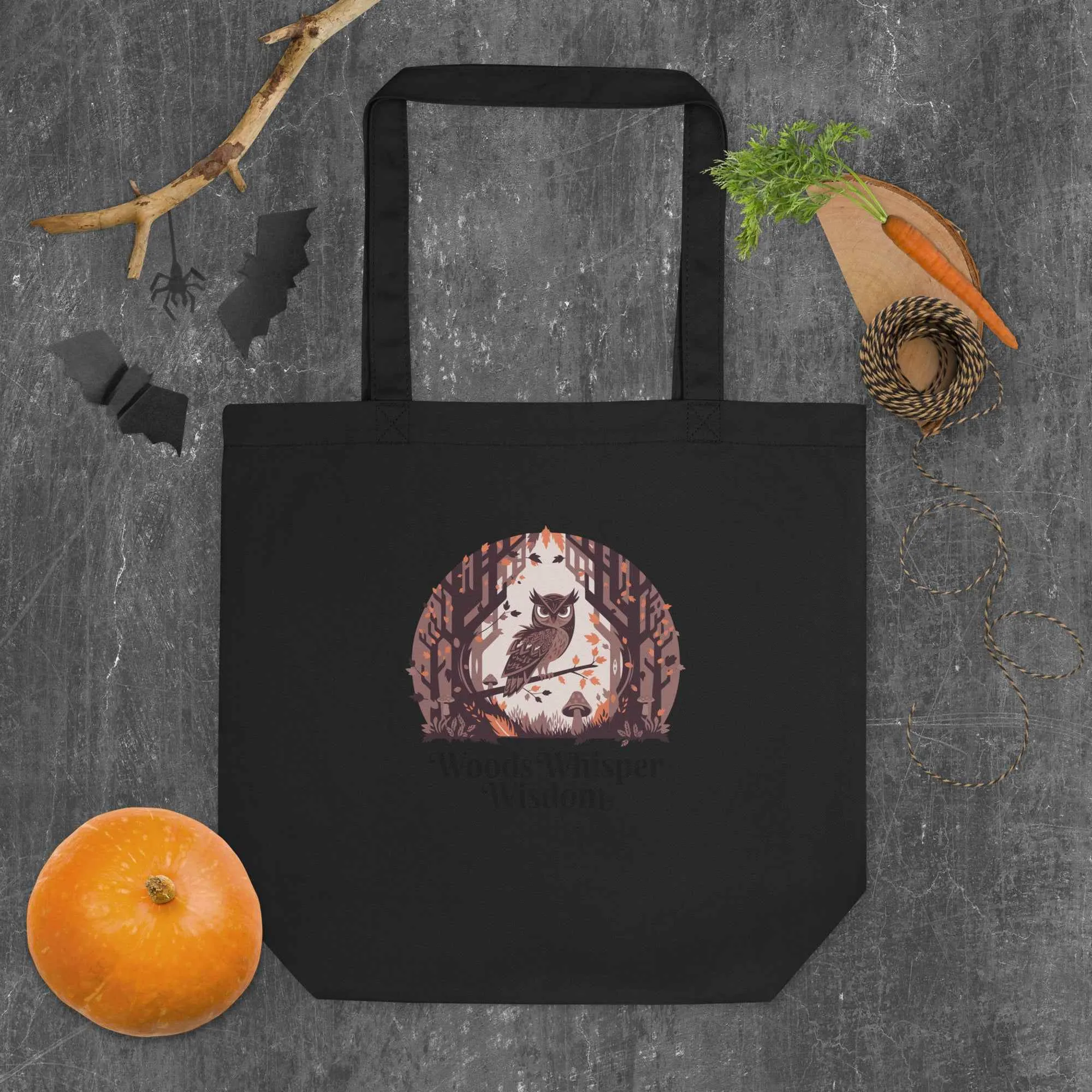 Eco Tote Bag: Owl Themed Sustainable, Stylish, and Ready for Any Adventure
