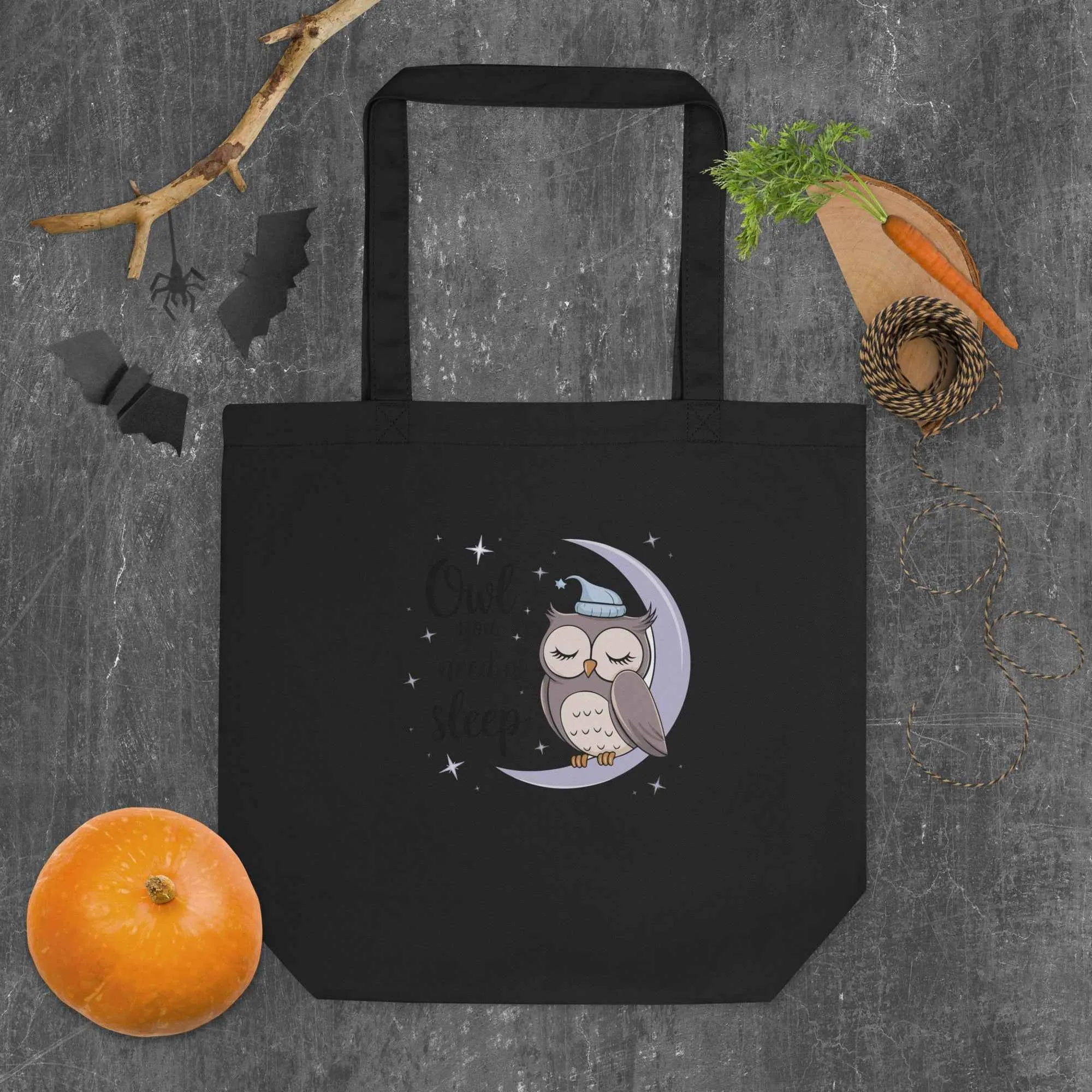 Eco Tote Bag: Owl Themed Sustainable, Stylish, and Ready for Any Adventure