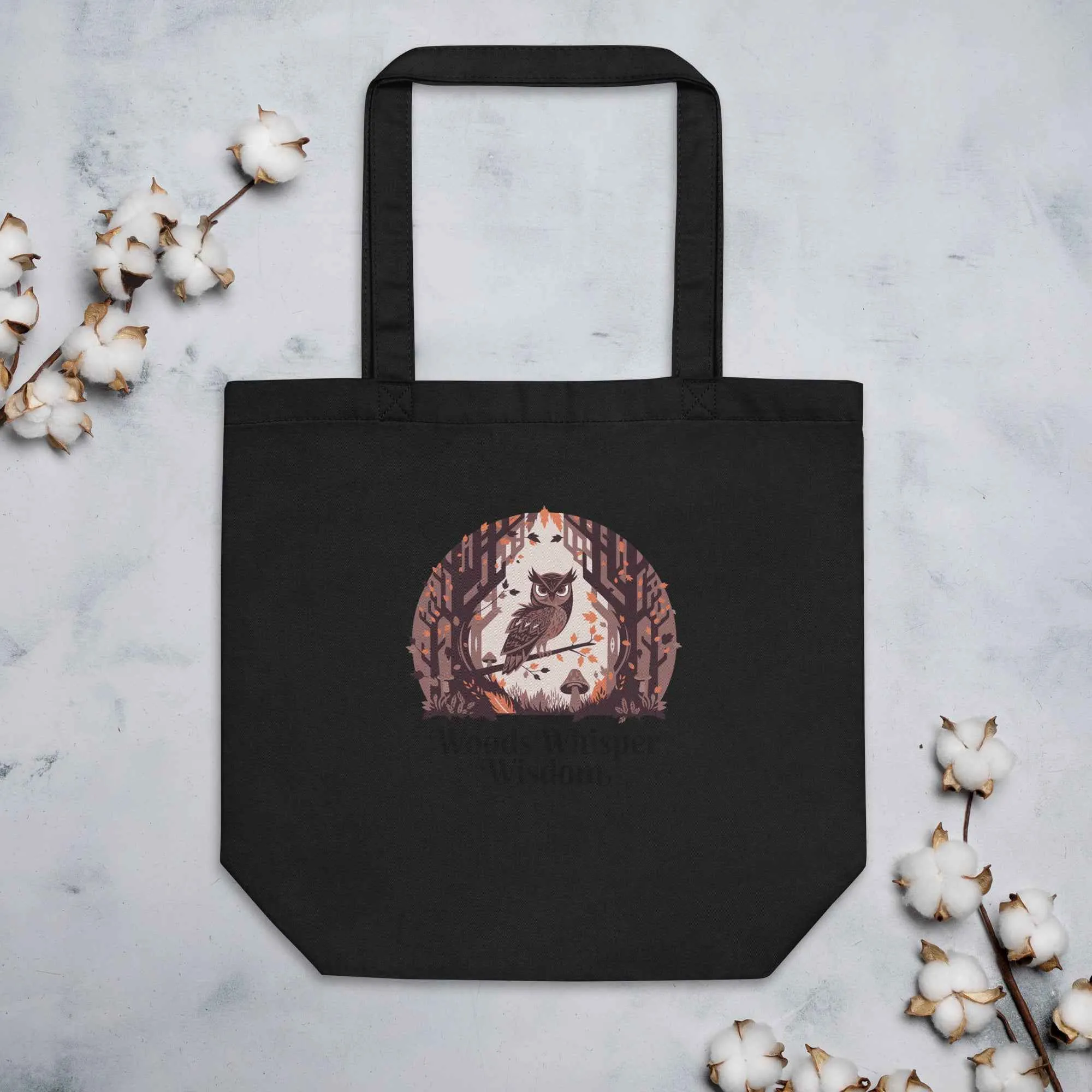 Eco Tote Bag: Owl Themed Sustainable, Stylish, and Ready for Any Adventure
