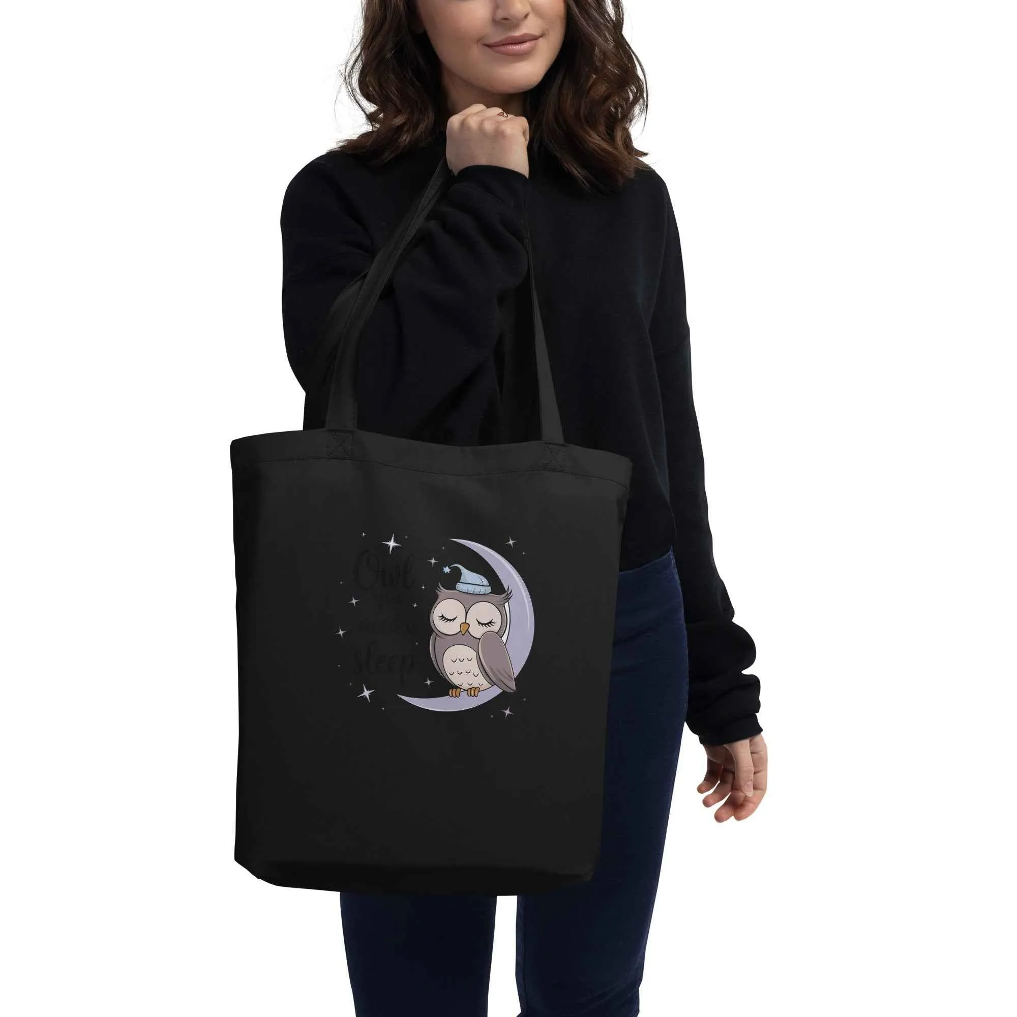 Eco Tote Bag: Owl Themed Sustainable, Stylish, and Ready for Any Adventure