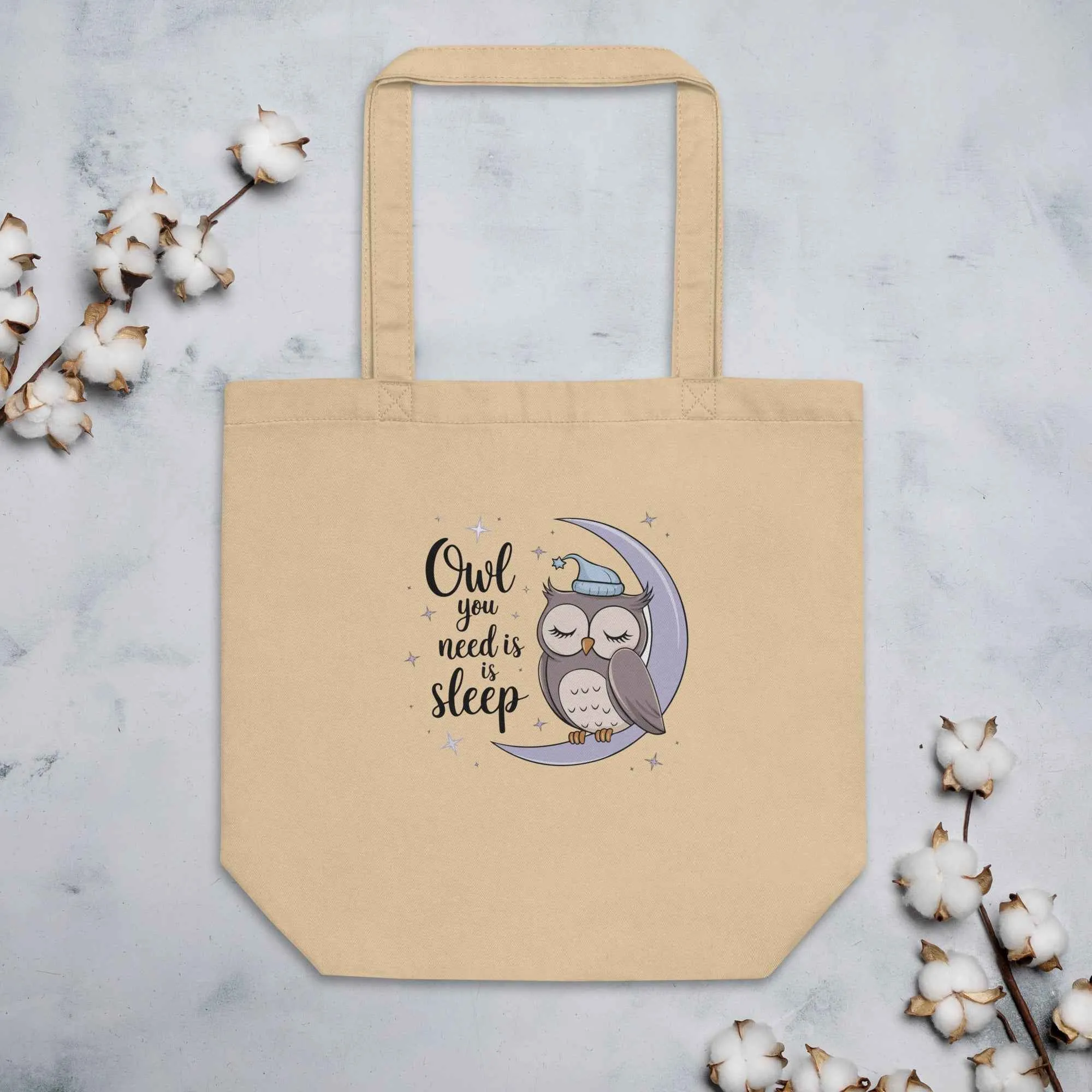 Eco Tote Bag: Owl Themed Sustainable, Stylish, and Ready for Any Adventure