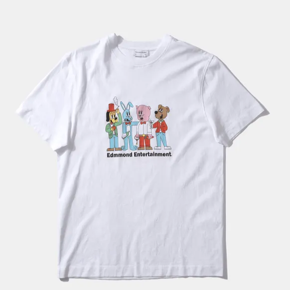 Edmmond Studios Buddies T-Shirt Plain White
