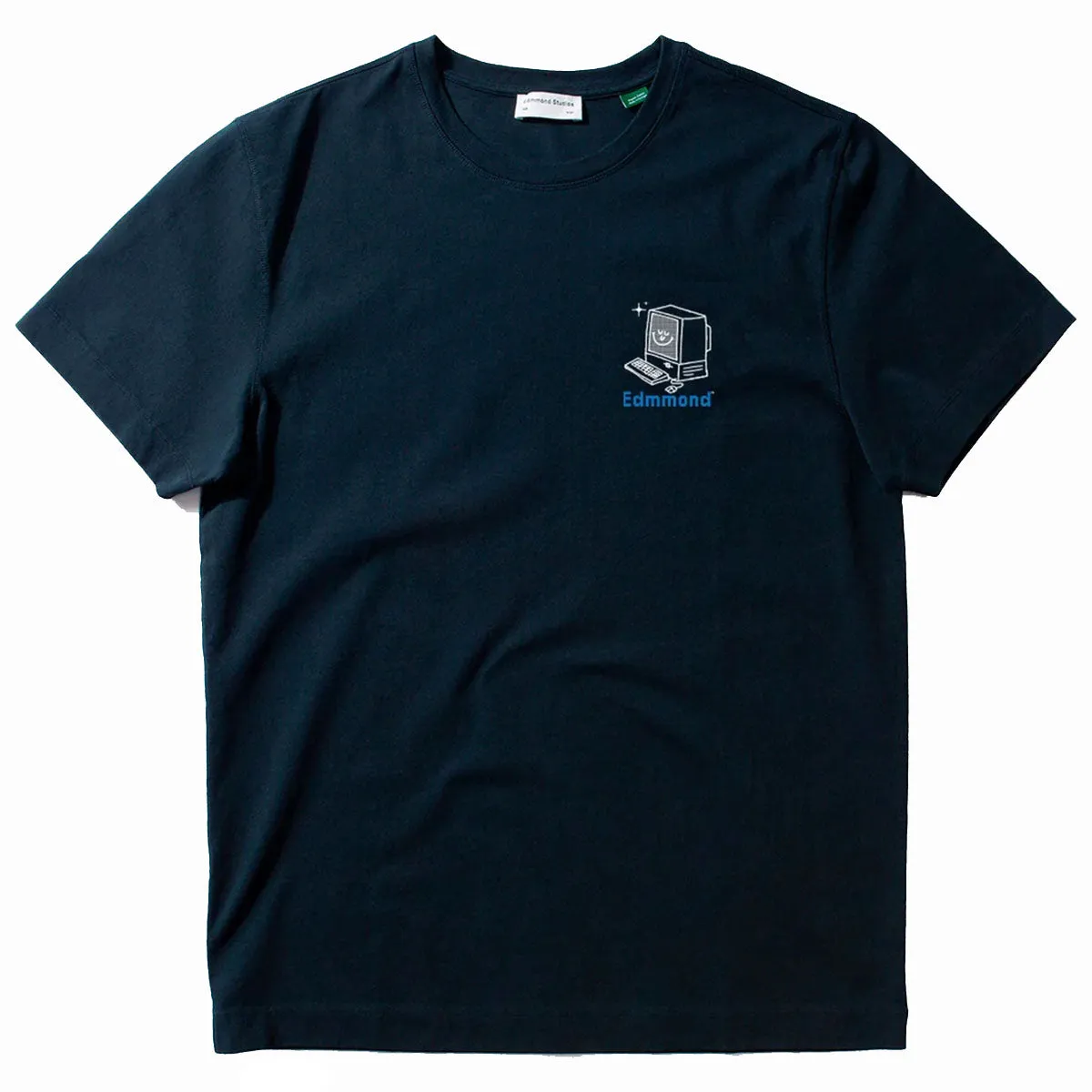 Edmmond Studios Log Off T-Shirt Plain Navy