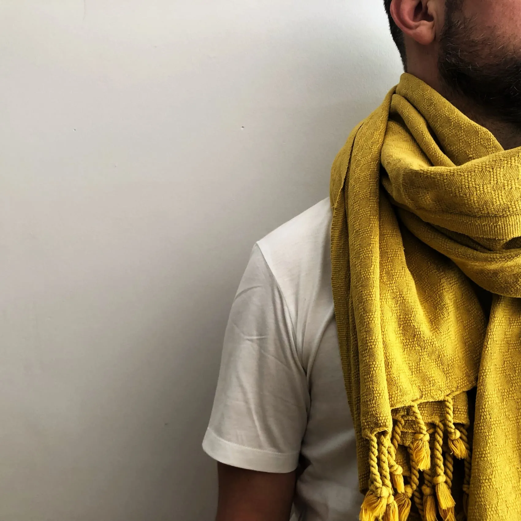 Ela Cotton Scarf in Gorse
