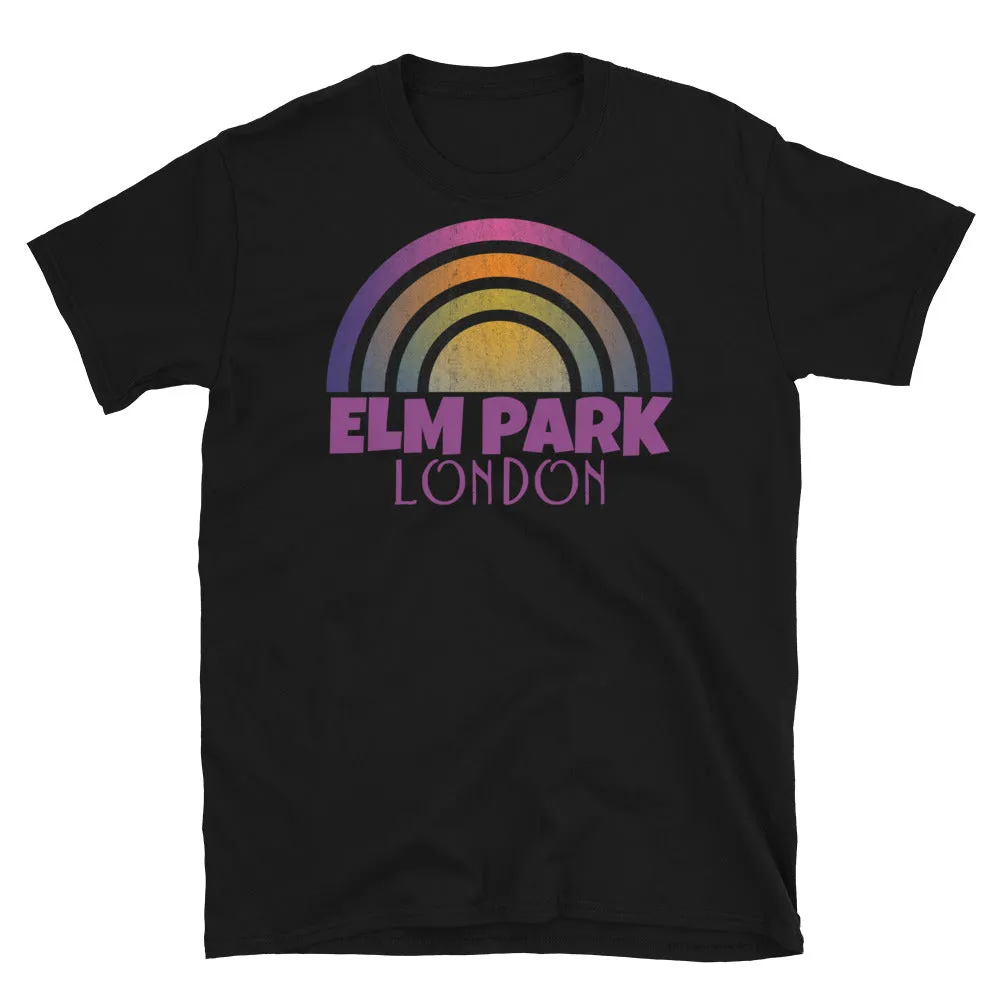 Elm Park London Retrowave Graphic T-Shirt