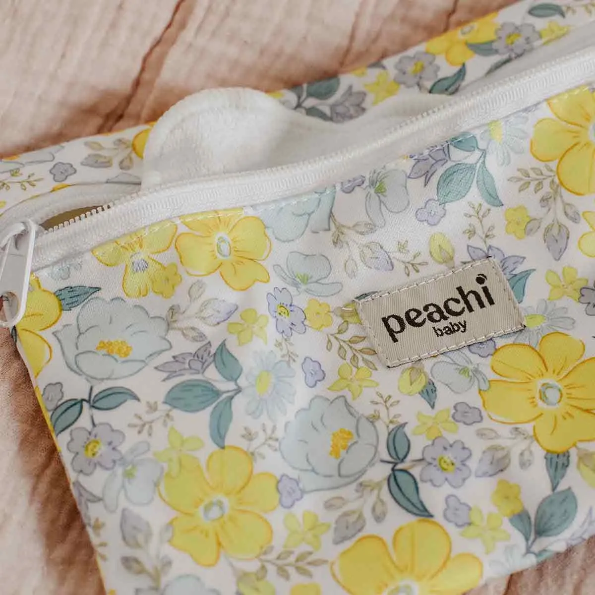 Elsie Ditsy Yellow Mini Wet Bag