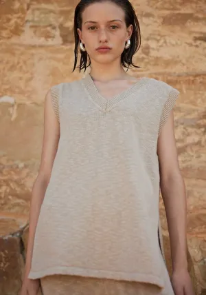 Emma Vest - Taupe
