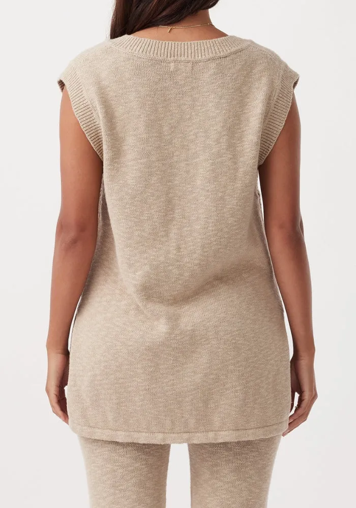 Emma Vest - Taupe