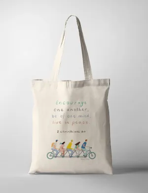 Encourage One Another {Tote Bag}
